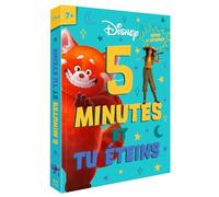 DISNEY & PIXAR - 5 minutes et tu éteins (dès 7 ans) - Héros & Héroïnes - Walt Disney - Hachette Disney - broché - Album jeunesse