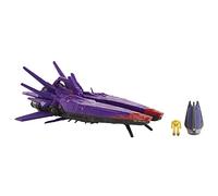 Disney Pixar Buzz l’Éclair Vaisseau mère de Zurg, Série Hypervitesse, 60 cm de long, détails authentiques, mini-figurine Zyclops, Jouet Enfant, Dès 4 ans, HJW47