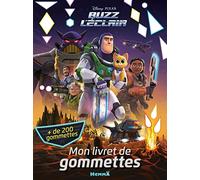 Disney Pixar Buzz l'Éclair - Mon livret de gommettes - Livret de gommettes - Dès 3 ans