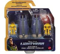 Disney Pixar Buzz L'Eclair Série Super Vitesse Capsules et Petit Cyclope