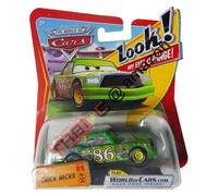 Disney Pixar Cars 1:55 scale (3 inch) CHICK HICKS #24 Lenticular Eyes Change Series 1 die cast metal vehicle