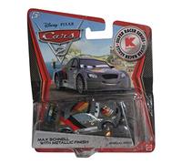 Disney Pixar CARS 2 Exclusive 1:55 Die Cast Car SILVER RACER Max Schnell With...