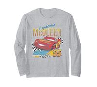 Disney Pixar Cars 2 Lighting MC Queen Think Fast Portrait Manche Longue