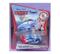 Disney / Pixar CARS 2 Movie Exclusive 155 Die Cast Car SILVER RACER Raoul Caroule