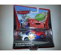 Disney Pixar Cars 2 *Ultimate Super Chase* Russian Racer (Vitaly Petrov) - Edition Limitée: 2000 - Voiture Miniature Echelle 1:55