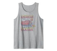 Disney Pixar Cars 4th of July McQueen American Classic Retro Débardeur