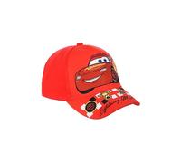 Disney Pixar Cars Casquette de Baseball Classique pour Garçon, Chapeau Lightning McQueen, Cadeau pour Enfant | Rouge