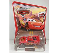 Disney Pixar Cars Chase Lightning McQueen with Bumper Stickers - lim. edition: 5000 - Véhicule Miniature - Voiture