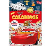 Disney Pixar Cars - Coloriage avec stickers (Flash) - offerts - Collectif - Hemma - broché - Document jeunesse