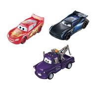 Disney Pixar Cars Disney Pixar - Cars - Pack de 3 Véhicules Color Changers - Petites Voitures - 3 ans et +