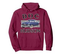 Disney Pixar Cars Doc Hudson Finish Sweat à Capuche, Unisexe pour adultes, Marron, XXL