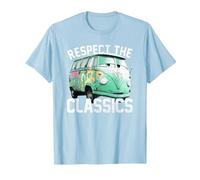 Disney Pixar Cars Fillmore Respect Classics T-shirt graphique T-Shirt, Homme, Bleu Céleste, L