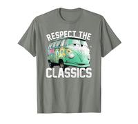 Disney Pixar Cars Fillmore Respect Classics T-shirt graphique T-Shirt, Homme, Vert kaki chiné, M