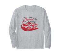 Disney Pixar Cars Legend of The Track! McQueen Retro Shot Manche Longue