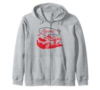 Disney Pixar Cars Legend of The Track! McQueen Retro Shot Sweat à Capuche