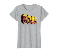 Disney Pixar Cars Lightning McQueen Go 95 T-Shirt, Femme, Gris Chiné, 3XL