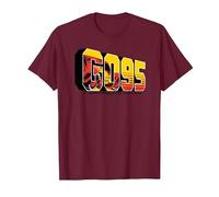 Disney Pixar Cars Lightning McQueen Go 95 T-Shirt, Homme, Marron, M