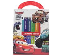 Disney Pixar Cars Lightning McQueen, Mater, and More! - My First Library Board Book Block 12-Book Set - First Words, Alphabet, Numbers, and More! Baby Books - PI Kids