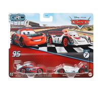 Disney Pixar Cars Pack 2 Voitures en mtal 1:55 - Global Rally Shu Todoroki & Global Rally Lightning McQueen