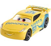Disney Pixar Cars petite voiture Cruz Ramirez Dinoco jaune, jouet pour enfant, DXV71