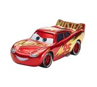 Disney Pixar Cars petite voiture Flash McQueen, rouge avec décoration dorée Rust-Eze, jouet pour enfant, DXV45