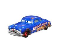 Disney Pixar Cars petite voiture Le Fabuleux Doc Hudson bleue, jouet pour enfant, DXV70