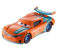 Disney Pixar Cars petite voiture Ryan “Inside” Laney orange et bleu, jouet pour enfant, FGD66