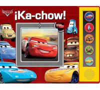 DISNEY PIXAR: CARS - RAYO MCQUEEN, MATE, Y MÁS! - ¡KA-CHOW! - TRAZA LA PISTA - LIBRO INTERACTIVO CON SONIDOS - PI KIDS