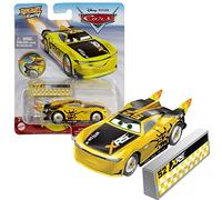 Disney Pixar Cars - Rocket Racing Series - George New-Win with Blast Wall…