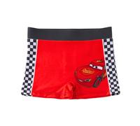 Disney Pixar Cars Shorts de Bain Garçon, Lightning McQueen Maillot de Bain Boxer pour Enfant, Tailles 3 à 8 Ans (FR/ES, Âge, 8 Ans, Taille Normale, Rouge)