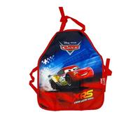 Disney Pixar Cars Tablier de peinture pour enfant | Blouse de peinture | Blouse | Tablier | Bricolage | Peinture | École | Petits cadeaux pour garçons | Lightning McQueen | Jardin d'enfants