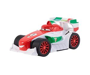 Disney Pixar Cars Track Talkers véhicule sonore, Voiture Francesco Bernoulli avec Effets sonores, Jouet pour Enfant, GXT31
