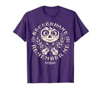 Disney Pixar Coco Miguel Remember Me T-Shirt, Homme, Violet, S
