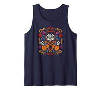 Disney Pixar Coco Musical Miguel Débardeur, Homme, Bleu Marine, S