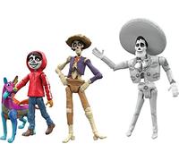 Disney Pixar Coco Storyteller Lot de figurines articulées Miguel Hector Ernesto Dante au pays des morts