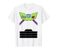 Disney Pixar Costume T-shirt Toy Story Buzz l'Éclair T-Shirt, Homme, Blanc, 3XL