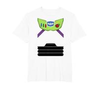 Disney Pixar Costume T-shirt Toy Story Buzz l'Éclair T-Shirt, Homme Grandes tailles, Blanc, 6X Tall