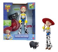 Mattel Disney · Pixar Figurine articulée Jessie la Bavarde de l’Ouest avec Figurine Jimmy Dean et Plus de 35 Effets sonores, JKL99