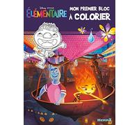 Disney Pixar Élémentaire - Mon premier bloc à colorier - Livre de coloriage - Dès 3 ans