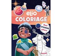 Disney Pixar Elio - Coloriage avec stickers - offerts - Collectif - Hemma - broché - Document jeunesse