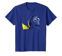Disney Pixar Finding Dory Big Face Blue T-Shirt, Enfant, Bleu Royal, 8 ans