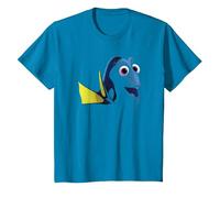 Disney Pixar Finding Dory Big Face Blue T-Shirt, Enfant, Saphir, 8 ans