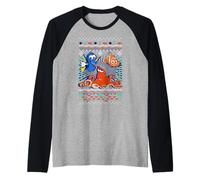 Disney Pixar Finding Dory Hank Nemo Dory Ugly Sweater Style Manche Raglan
