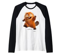 Disney Pixar Hoppers Beaver Mable Running Happy To Say Hello Manche Raglan