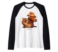 Disney Pixar Hoppers King George And Mabel Playing Together Manche Raglan