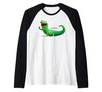 Disney Pixar Hoppers Tom Lizard Smiling Happy Pose Manche Raglan