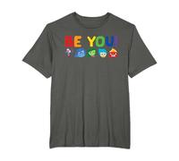 Disney Pixar Inside Out Be You Rainbow T-Shirt
