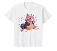 Disney Pixar Inside Out Bing Bong Crying Candy T-Shirt, Enfant, Blanc, 6 ans