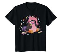 Disney Pixar Inside Out Bing Bong Crying Candy T-Shirt, Enfant, Noir, 2 ans