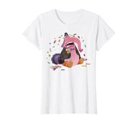 Disney Pixar Inside Out Bing Bong Crying Candy T-Shirt, Femme, Blanc, L